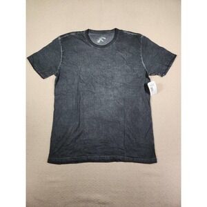 Fission Shirt Mens Large L Gray Stretch Cotton Blend Pullover Crew Neck NWT A3